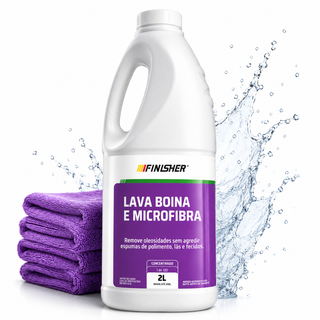 Finisher Lava Boinas e Microfibras 2 Litros