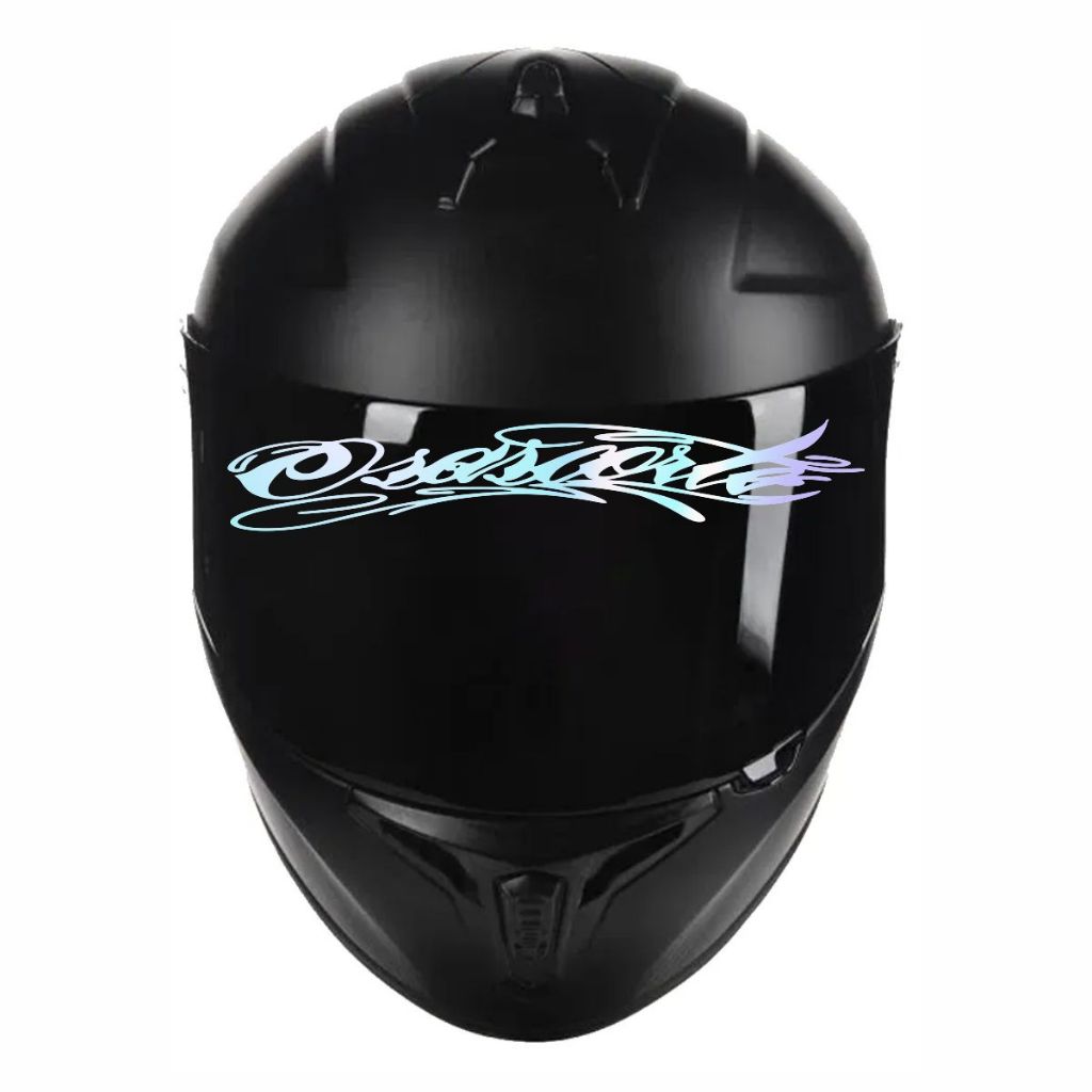Adesivo Osascorte Capacete Viseira Capacete Grau Arte 244
