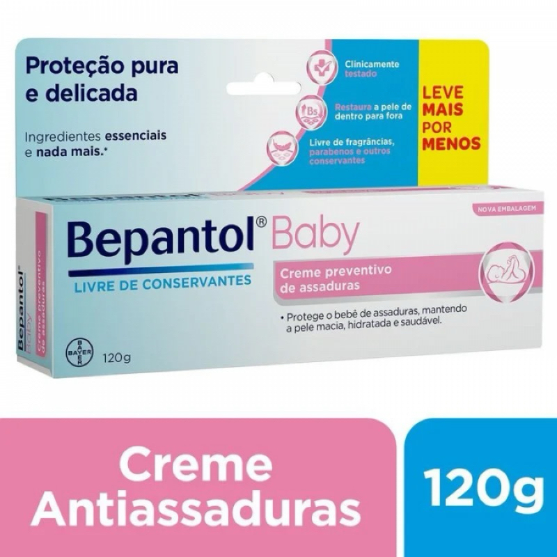 Bepantol Baby Creme Preventivo de Assadura 120g