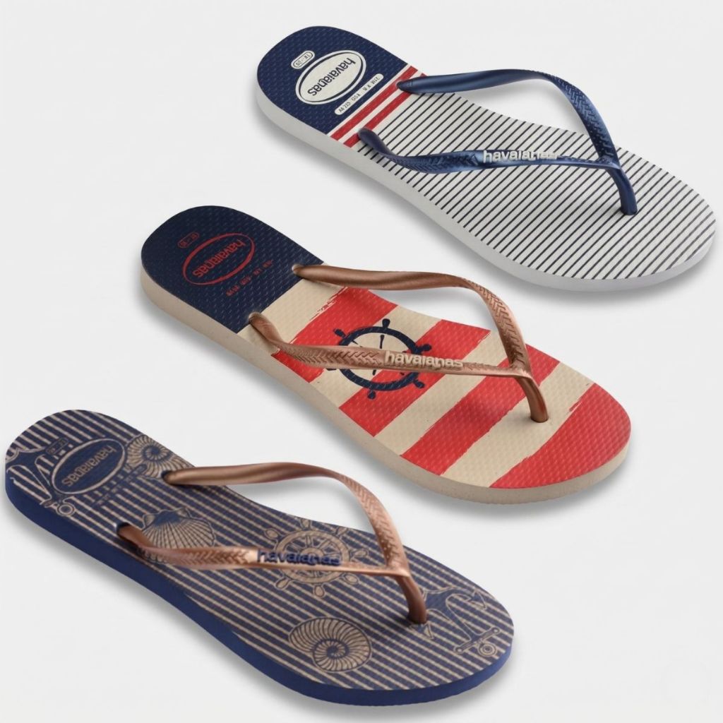 Chinelo Havaianas Slim Nautical Feminino