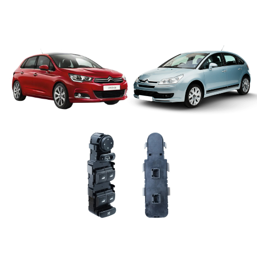 Comando Botão Interruptor Vidro Elétrico Citroen C4 6554HA