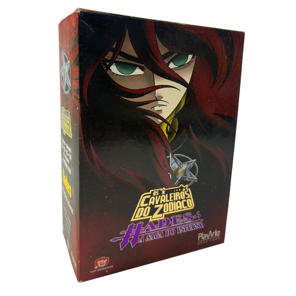 Dvd Box Cavaleiros Do Zodíaco Hades A Saga Do Inferno