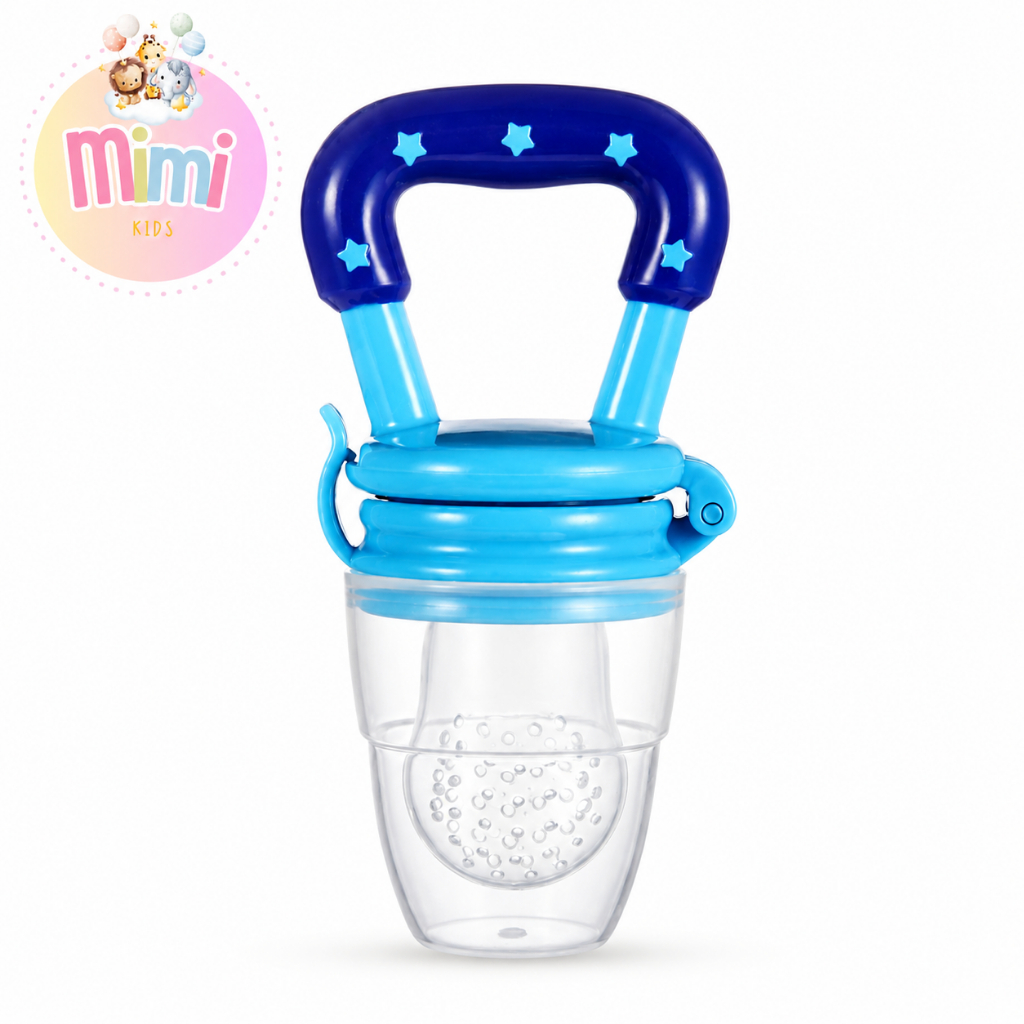 Chupeta Mordedor Alimentadora de Silicone Porta Fruta