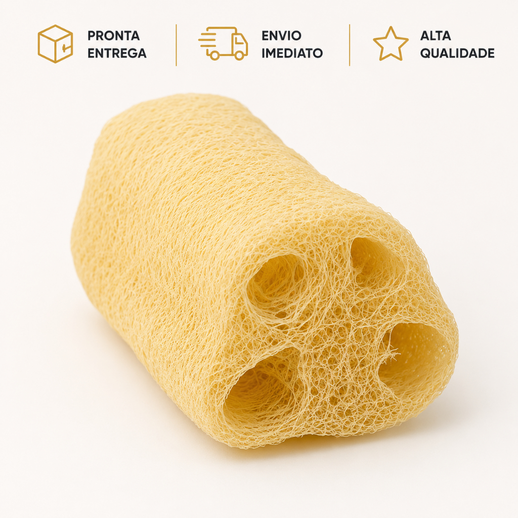 Esponja Bucha Vegetal Natural Banho Esfoliacao