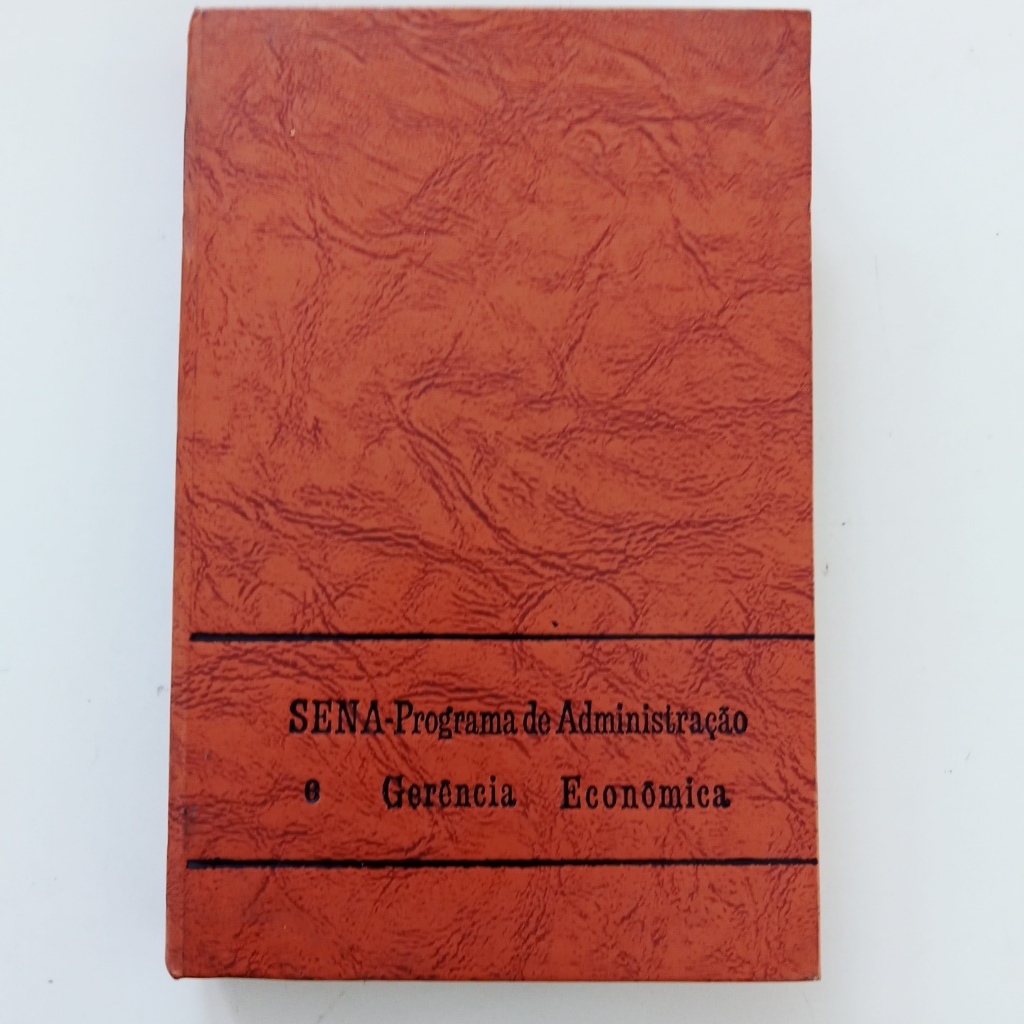 Livro Sena Programa De Administração De Gerência Econômica