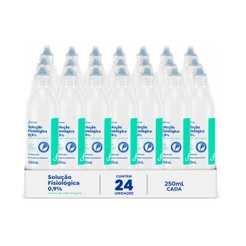 Kit 24 Soro Fisiológico Sorimax Farmax 250ml