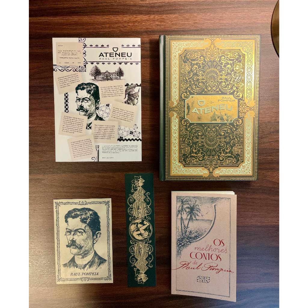 O Ateneu - Raul Pompeia - Clube de Literatura Clássica CLC - Novo