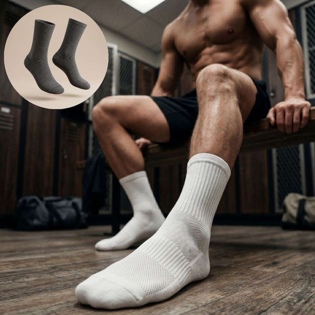 Kit 6 ou 12 Pares De Meias Masculina Adulto Corrida Futebol Academia Treino Casual Tamanho 40 ao 46