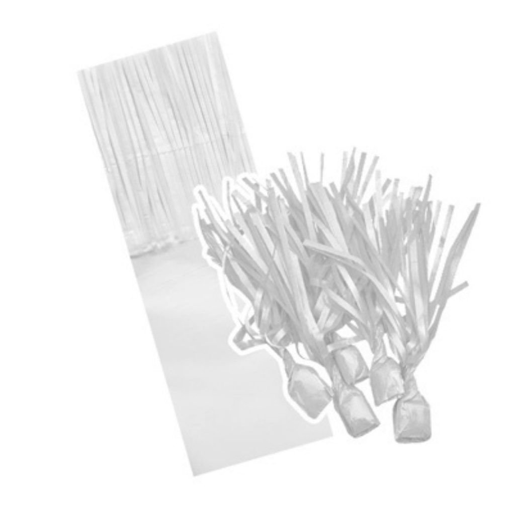 Papel de Seda para Bala de Coco Branco 7x21 cm 48 Folhas 1 Franja Plac Festas – Inspire