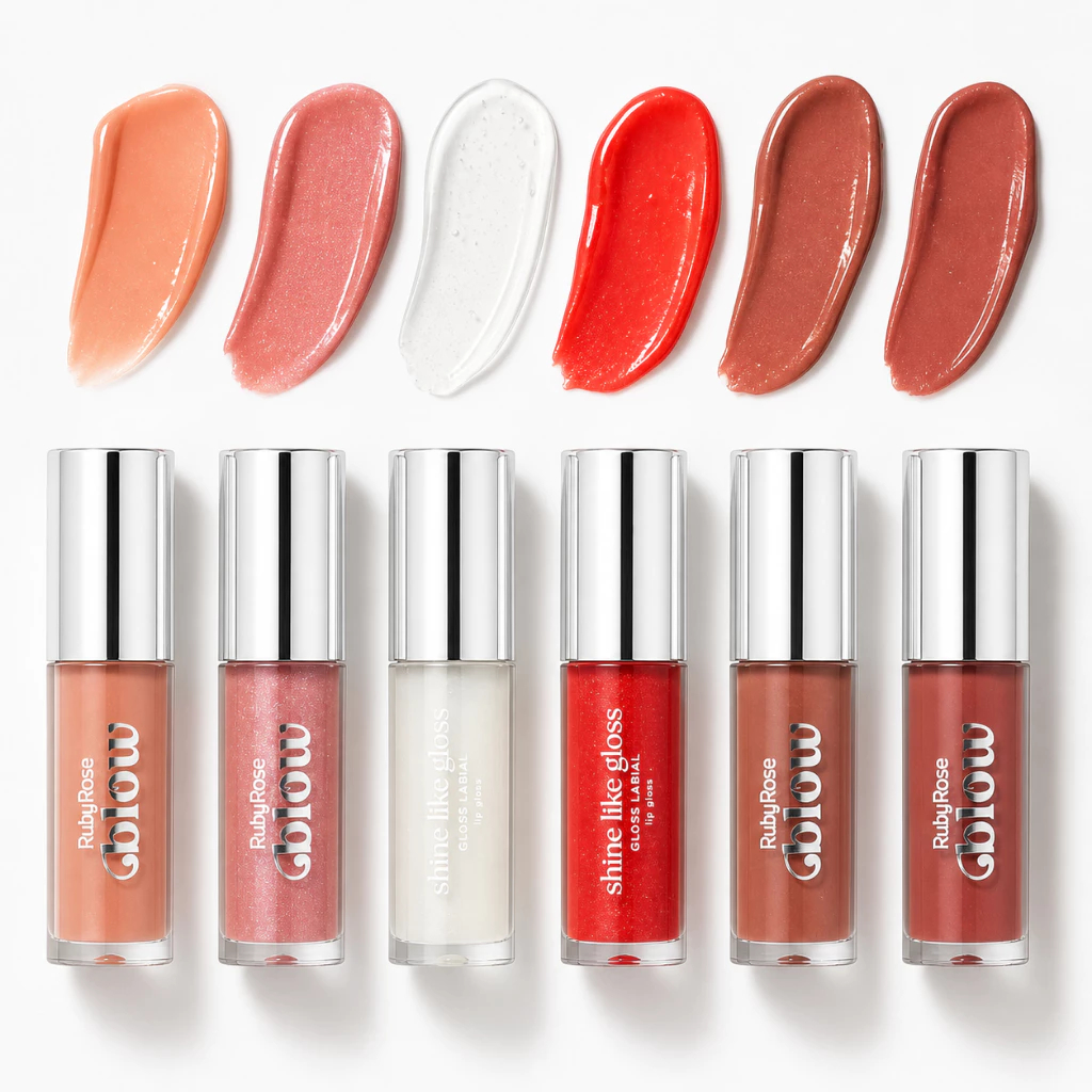 Gloss Labial Shine Like Gloss Blow Ruby Rose Cintilante HBL6408