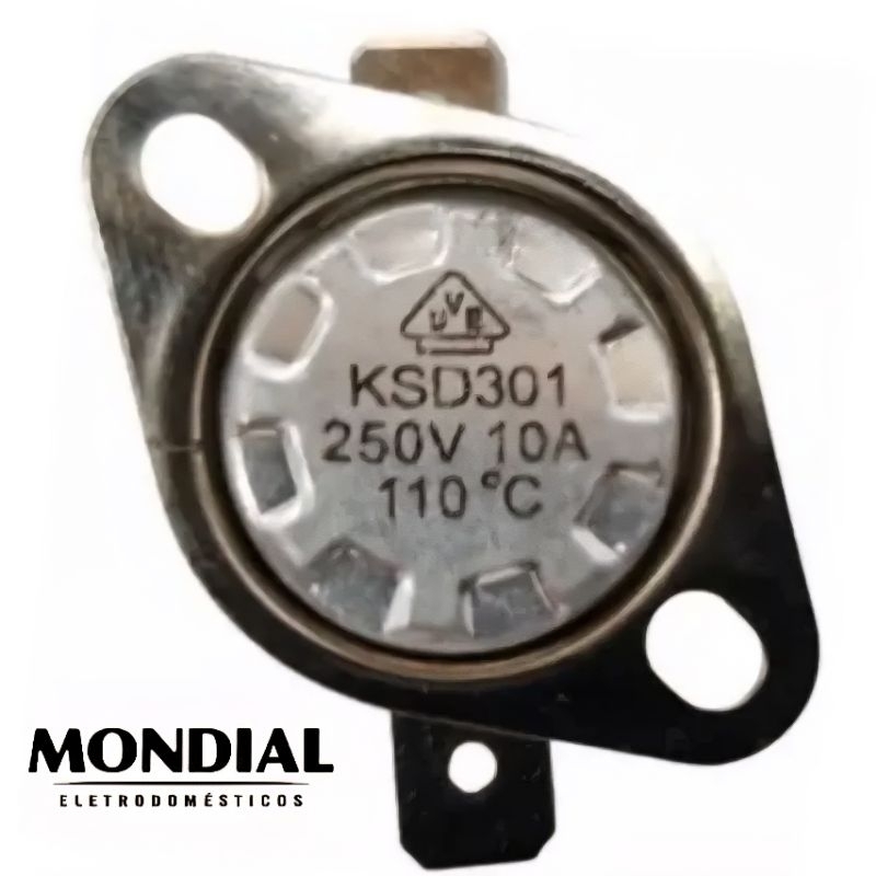 TERMOSTATO BIMETÁLICO 110ºC PARA CAFETEIRA C-18 MONDIAL