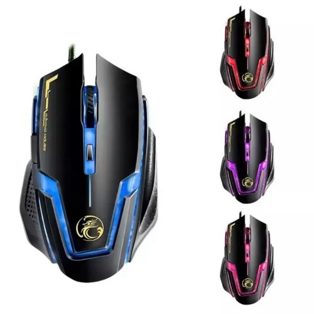 Mouse Gamer Leon A9 Gts DPI 7 Led RGB