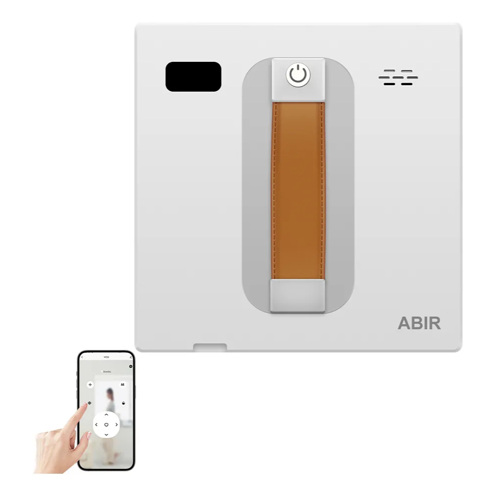 Robô Inteligente Abir WD08 Limpa Vidro Janelas Espelho Com Wifi e conexão com Alexa - Pronta Entrega
