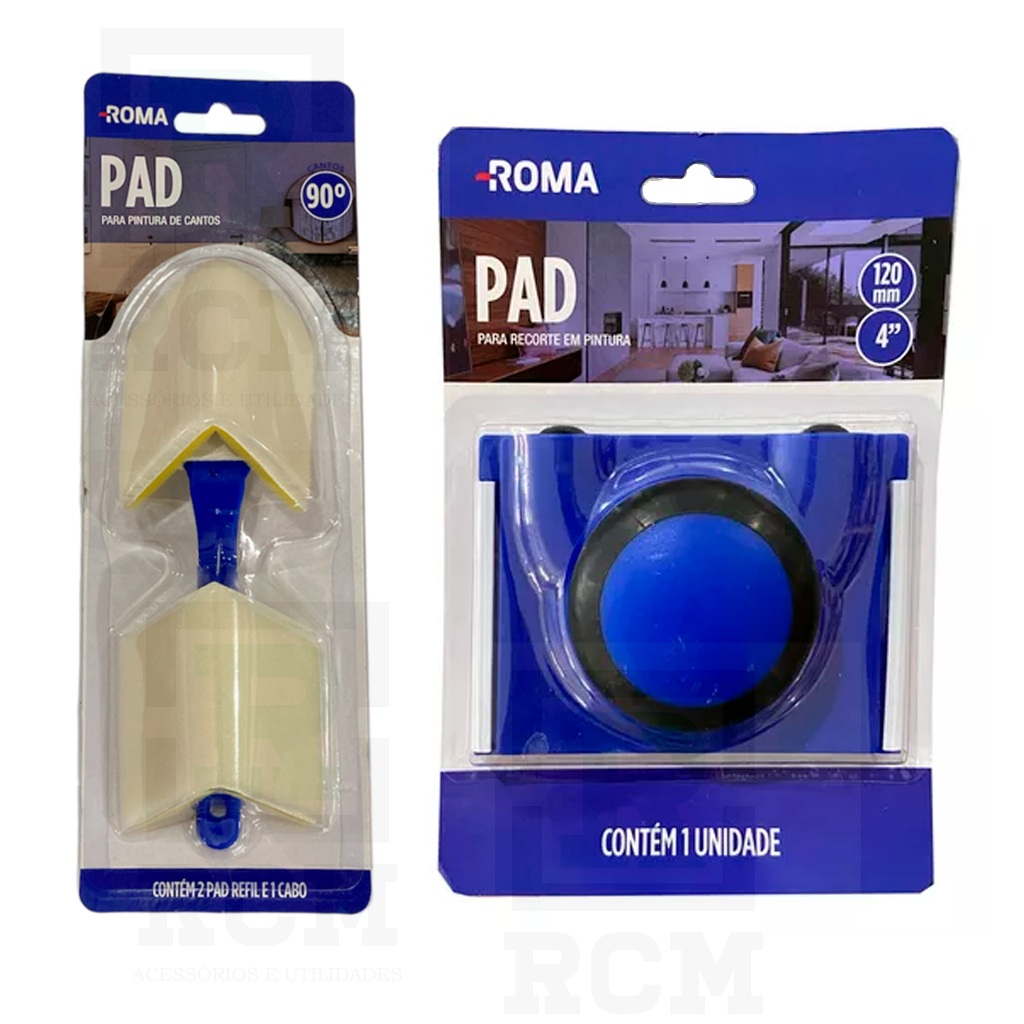 Kit Pad Para Recorte em Pintura Sem Cabo + Pad Para Pintura Recorte Em Cantos Roma