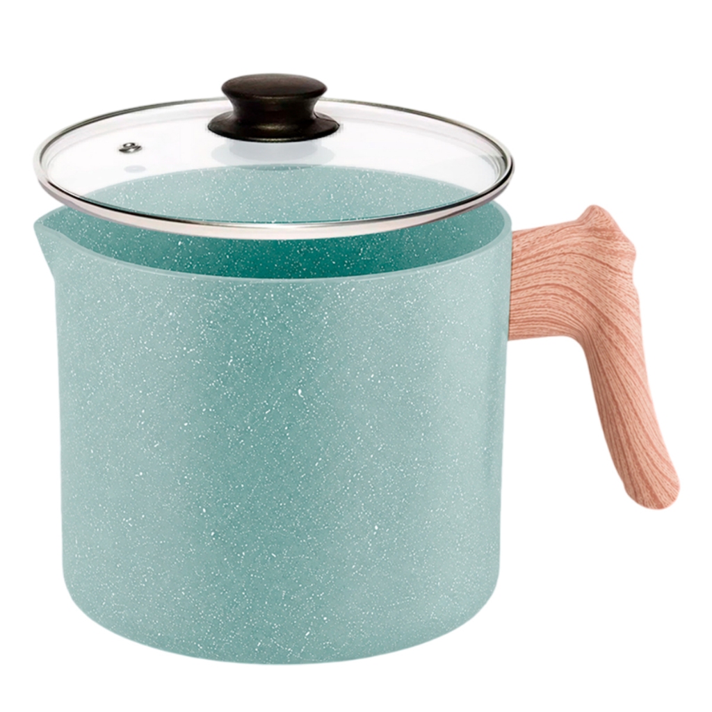Fervedor com Tampa 1,75 Litros 14cm Brinox Botanika Revestimento Ceramic Life e Indução