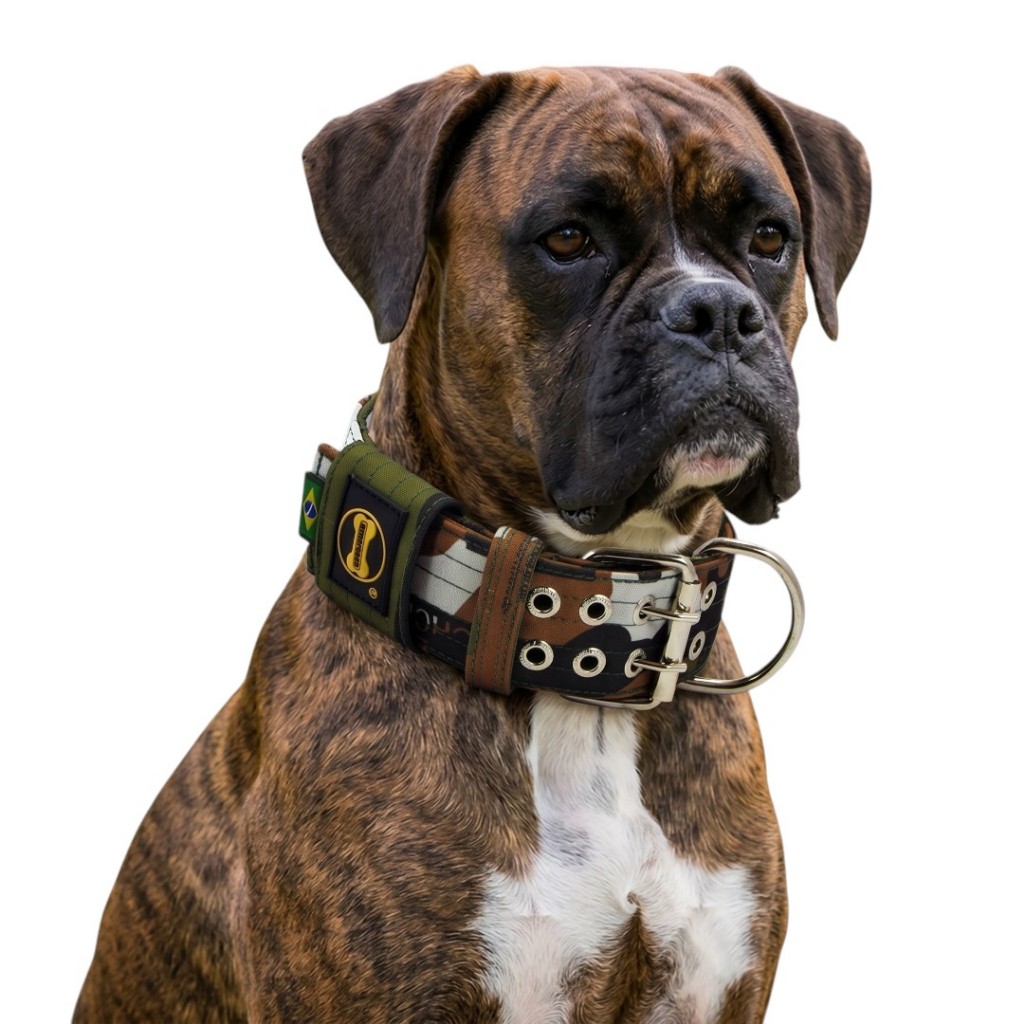 Coleira Adestra Treinamento Camuflada Amorosso Cachorro Bulldogue Sttafordshire Dobermann Cane Corso