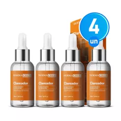 Kit 4 Sérum Clear Clareador 30ml Dermachem