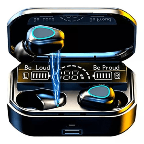 Fone M10 Fone De Ouvido Bluetooth Sem Fio Sem Fio Tws Estéreo Power Bank