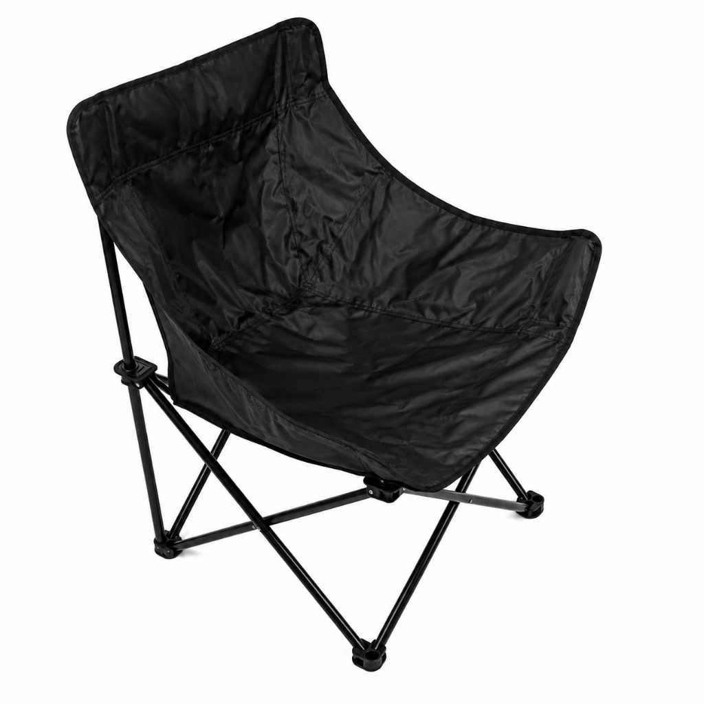 Cadeira Portátil Dobrável Para Camping Praia Pesca Suporta Até 85kg + Bolsa