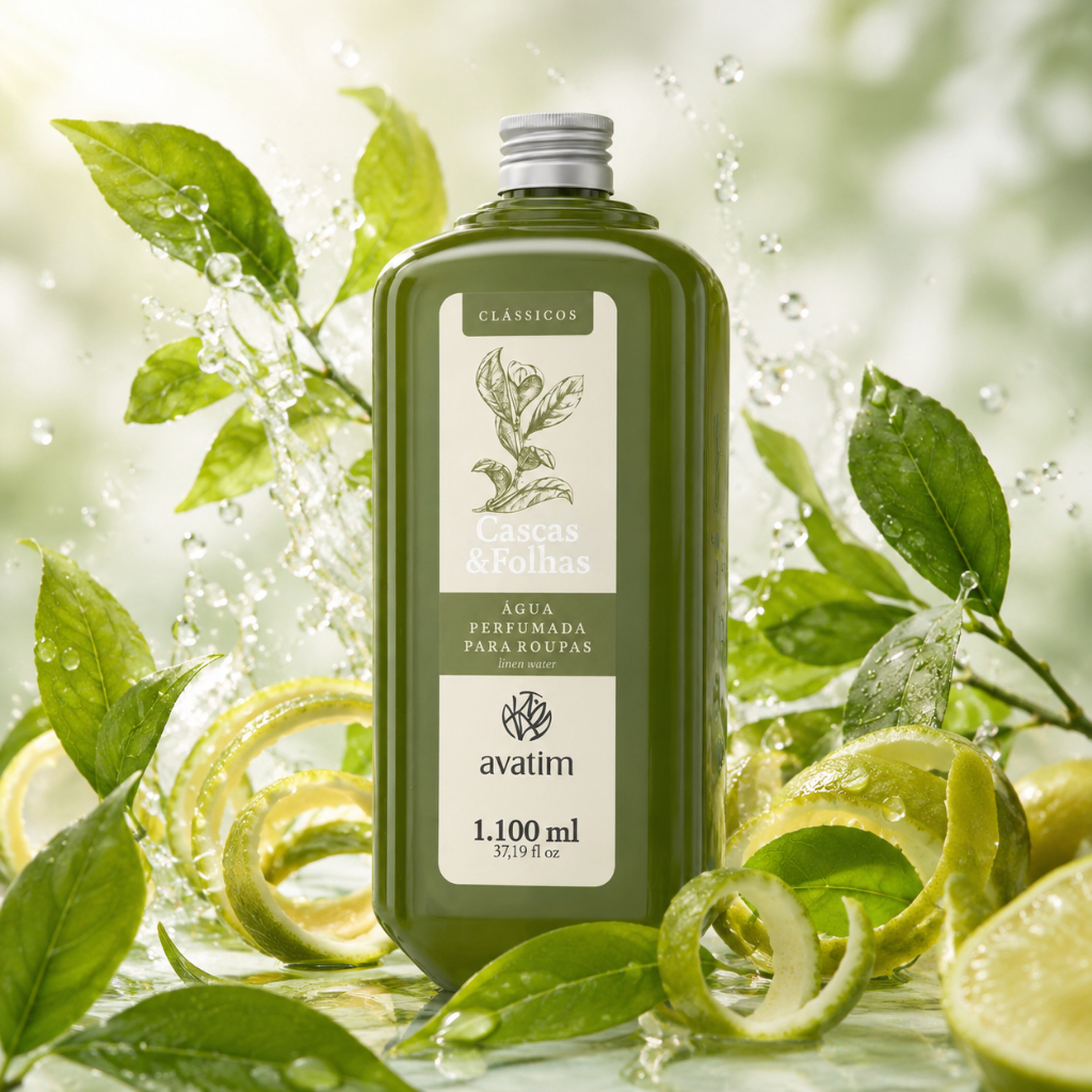 Água Perfumada Avatim Cascas e Folhas 1100ml - Roupas e Tecidos