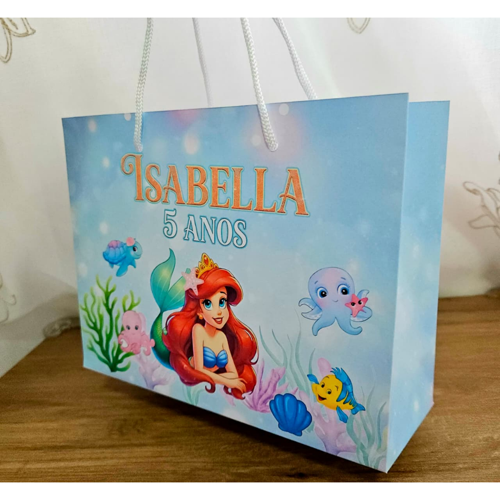 Sacolinhas Personalizadas Infantil - FAZEMOS QUALQUER TEMA, aniversario, lembrancinha-PEGUE E MONTE