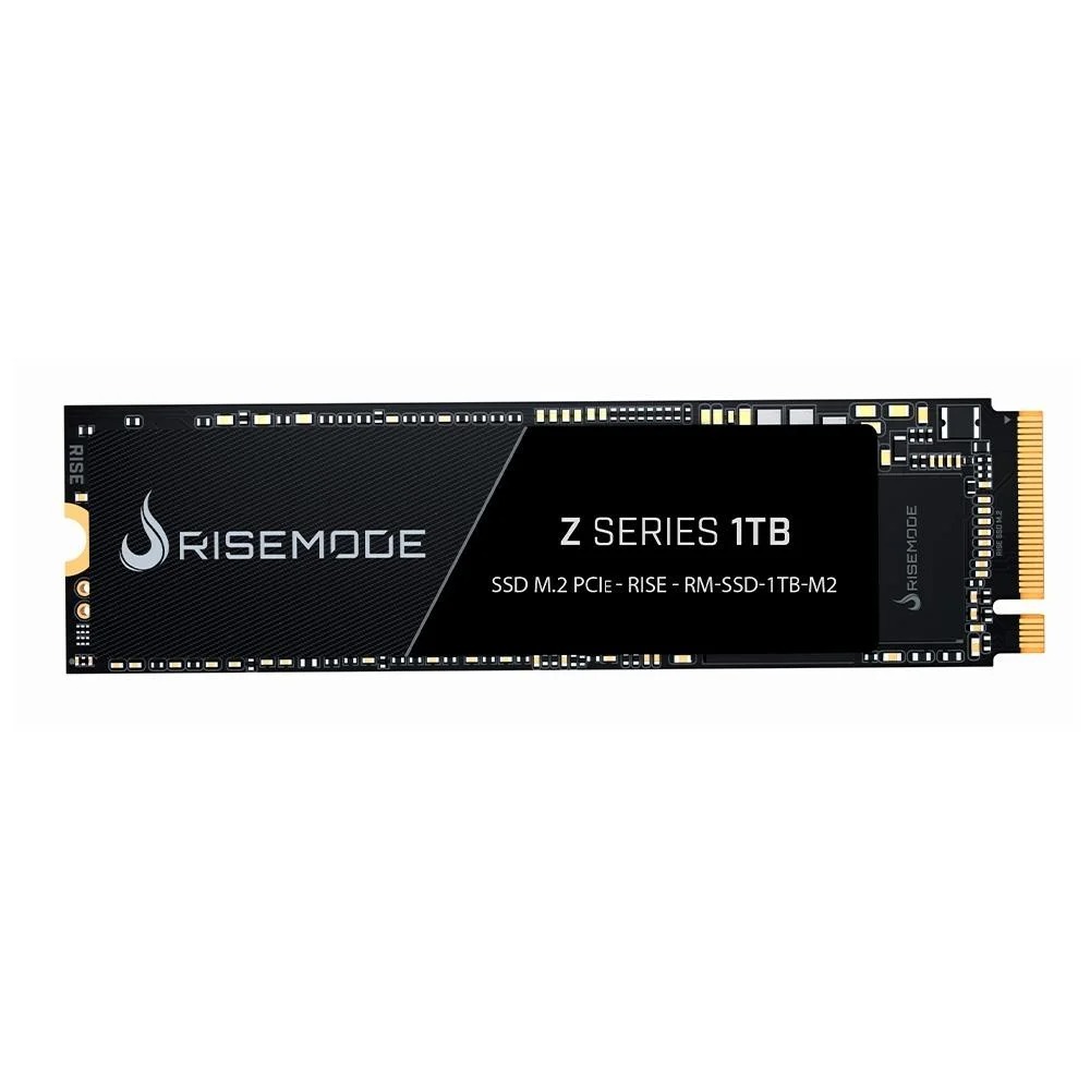 SSD Rise Mode Gamer M.2 Z Series, 1TB, M.2, NVMe, Leitura: 2200MB/s e Gravação: 1800MB/s, Preto - RM-SSD-1TB-M2