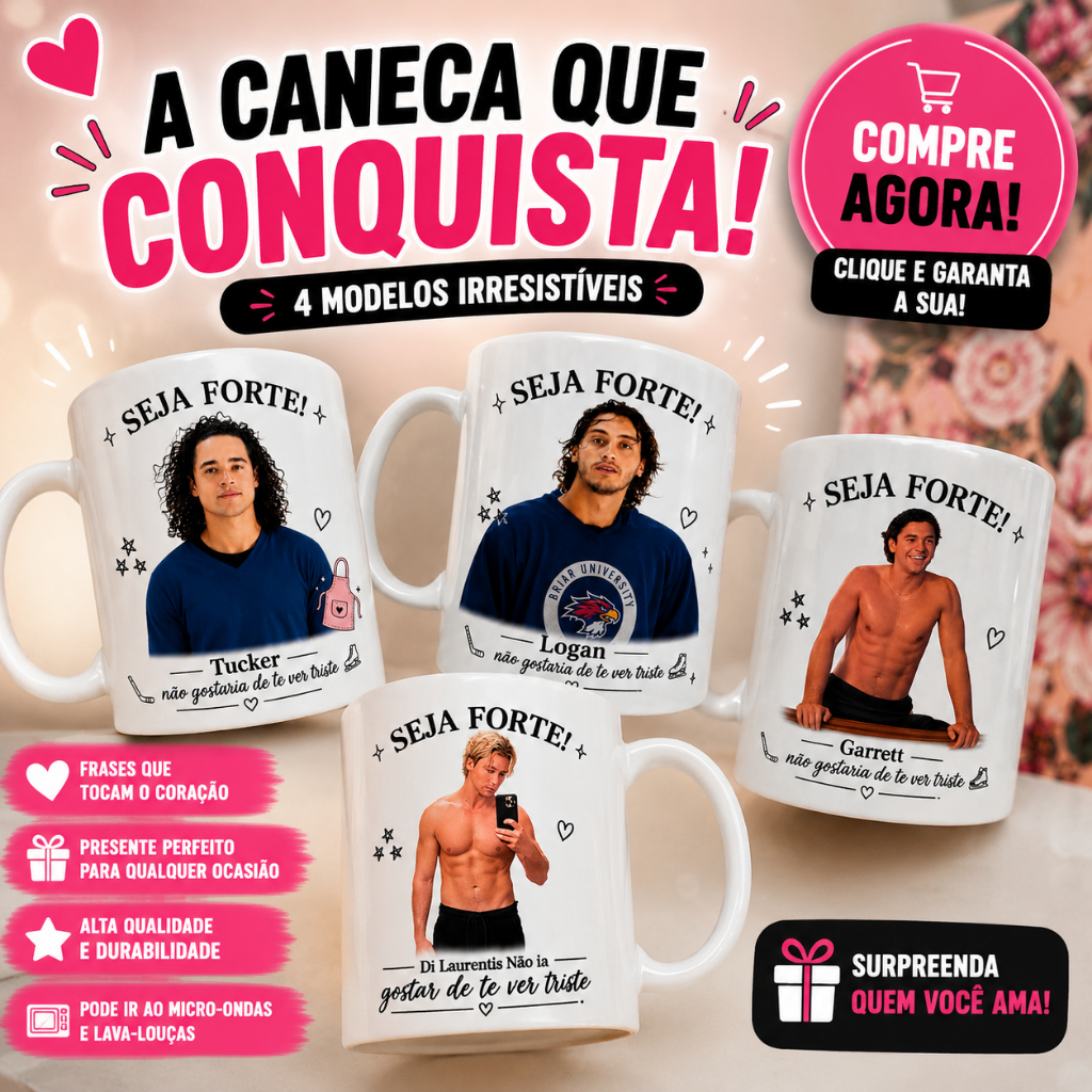 Caneca Personalizada Off Campus Garrett Grahan Dean Dilaurentis John Logan and John Tucker