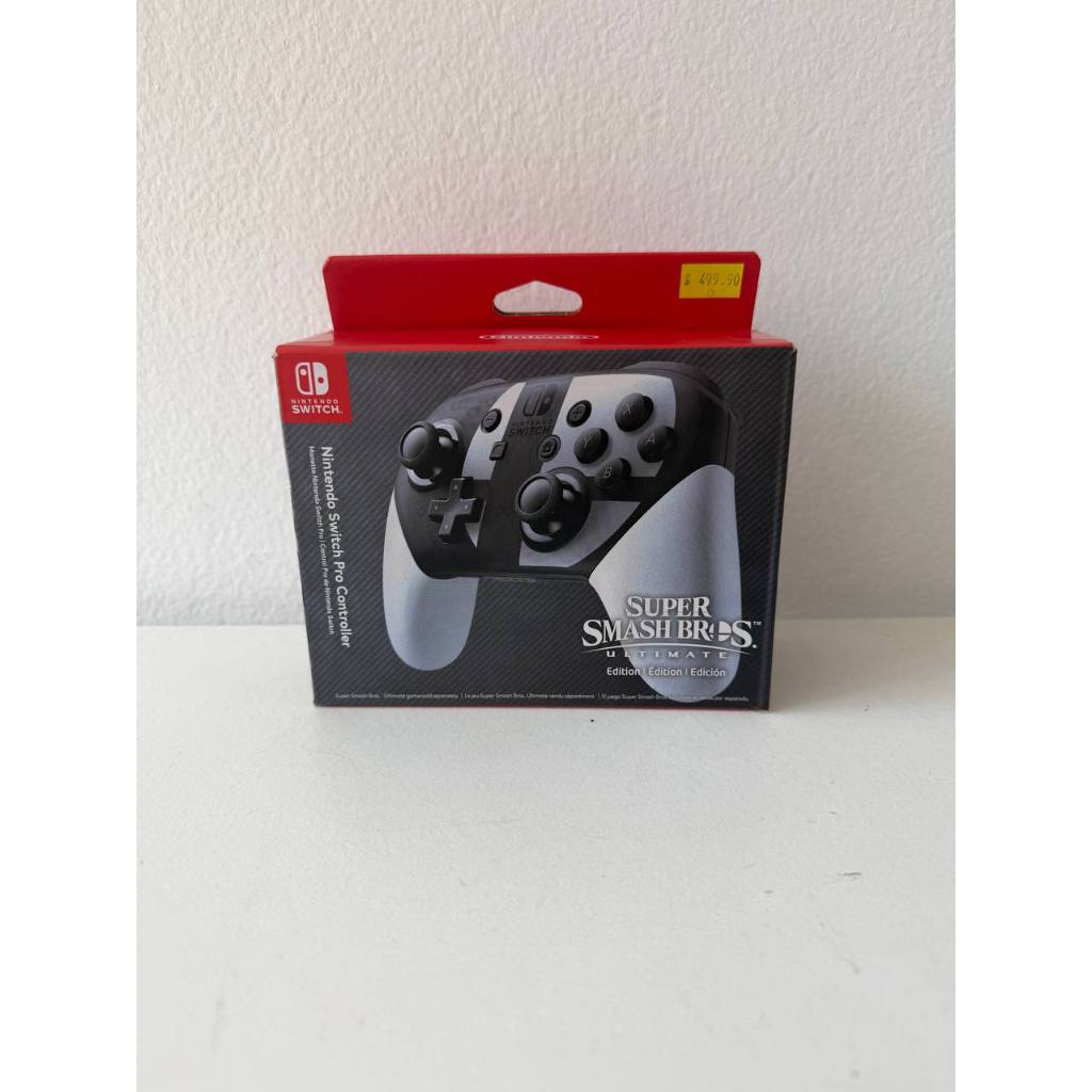 PRO CONTROLLER ORIGINAL SUPER SMASH BROS ULTIMATE EDITION ORIGINAL NINTENDO SWITCH