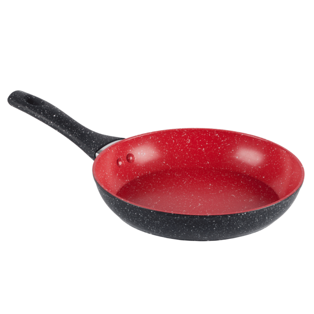Frigideira De Cerâmica Indução e Gás Antiaderente 22cm Preto Red