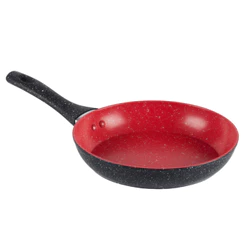 Frigideira De Cerâmica Indução e Gás Antiaderente 22cm Preto Red