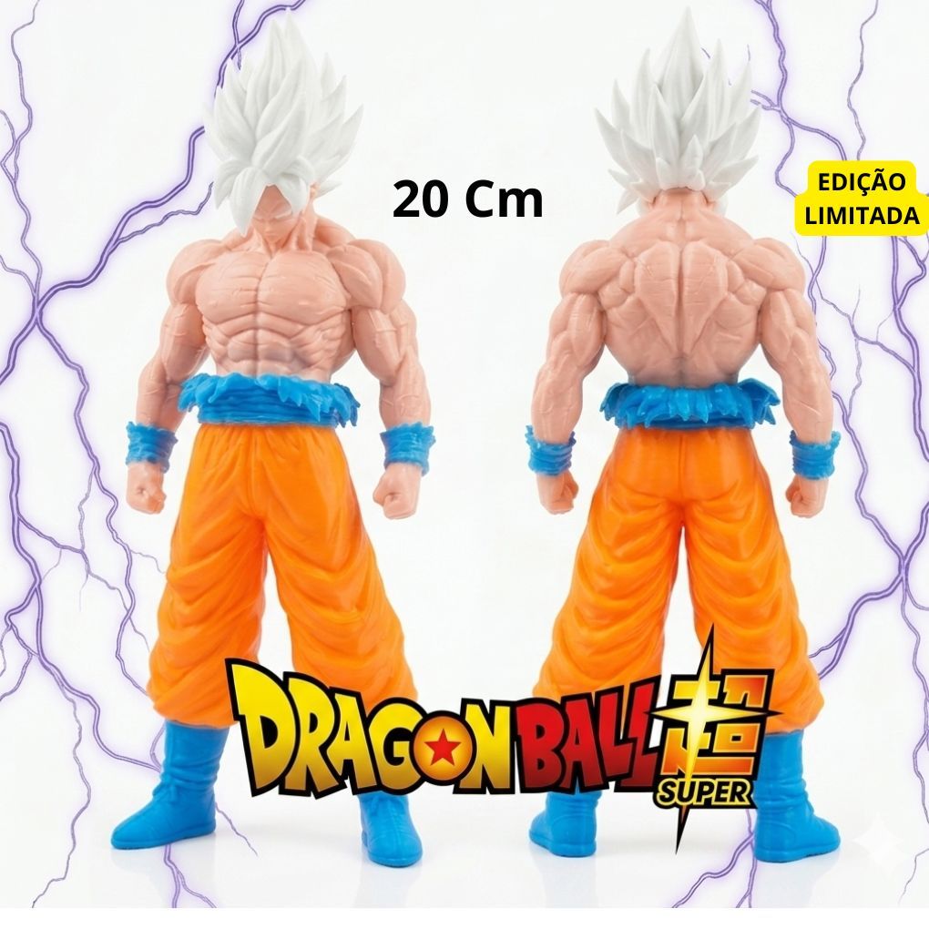 Boneco Goku Super Saiyajin 20 CM Dragon Ball Figura Anime Colecionável