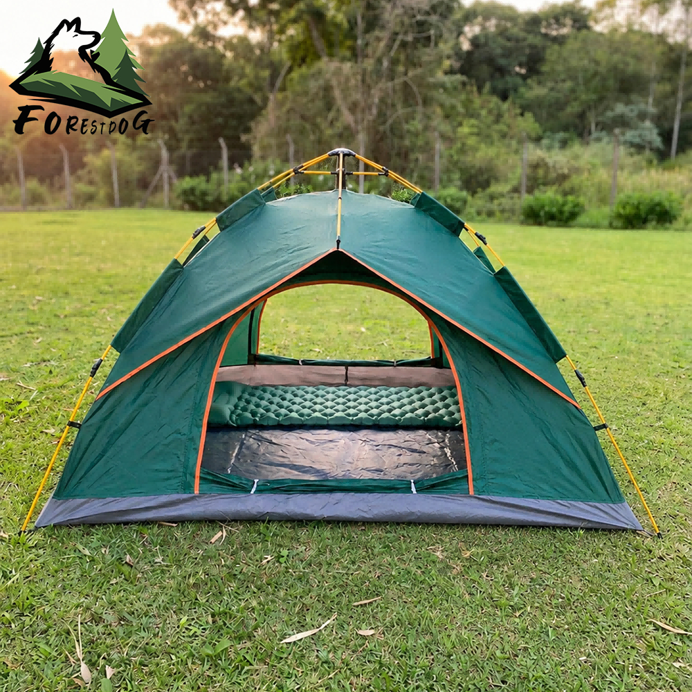 Barraca Camping 2/3 Pessoas Acampamento Automatica Forestdog
