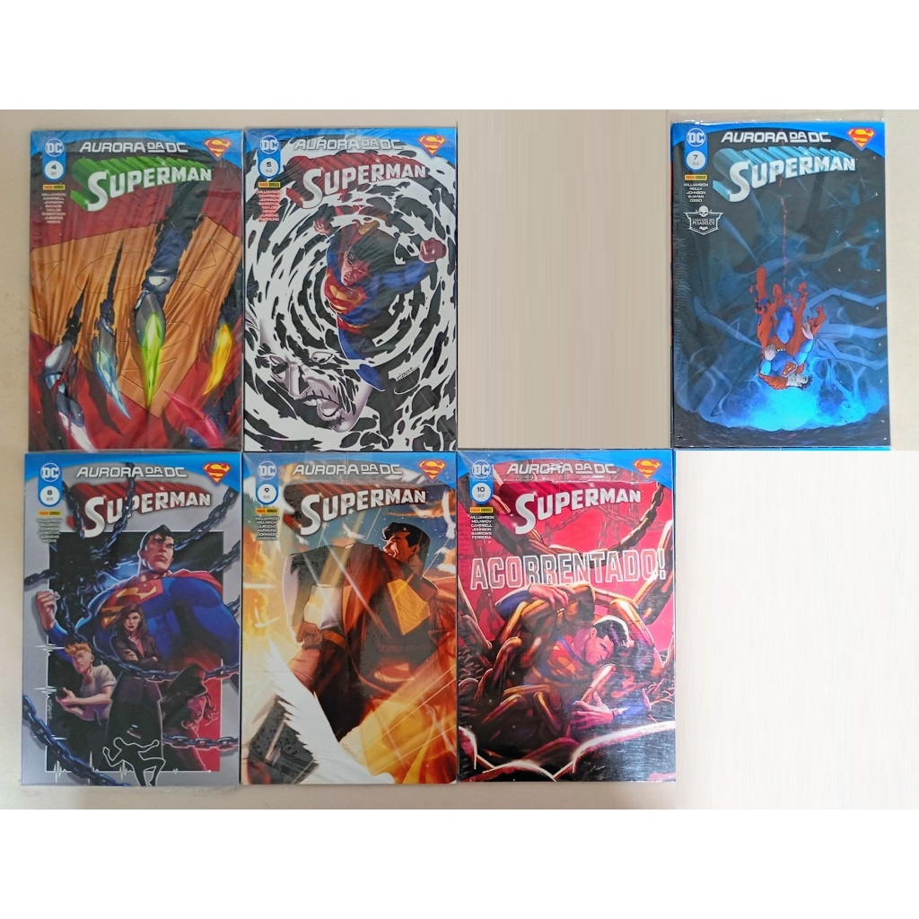 Kit Coleção 2 HQs por R$49,90 | Superman Vol. 04-11 | Escolha na Lista