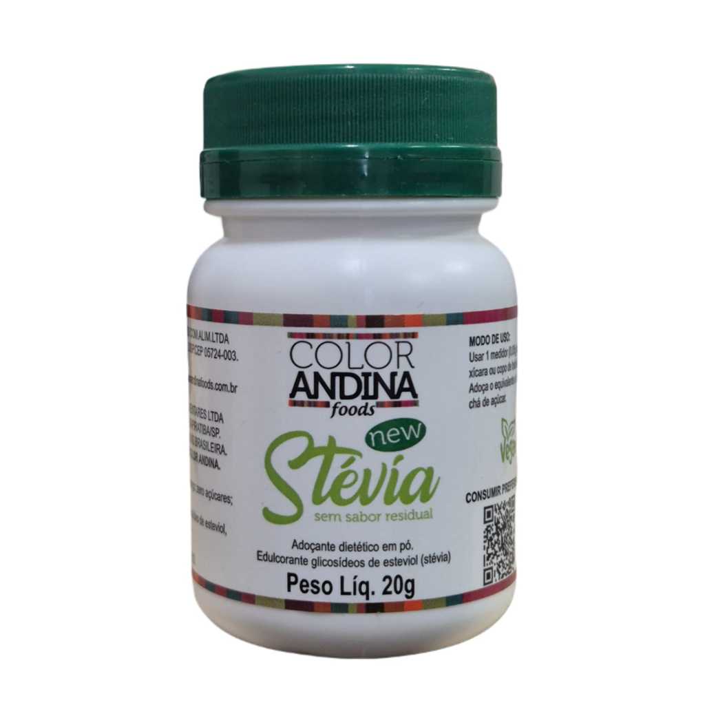 Adoçante Stevia Color Andina 20g