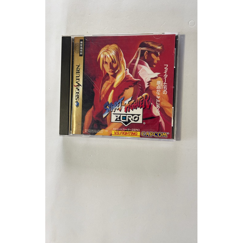 Street Fighter Zero T-1206g Original SegaSaturn ( cod 007)