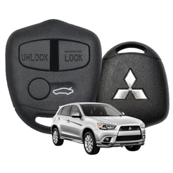 Capa Carcaça Chave Mitsubishi Airtrek Lancer Pajero Asx L200 Mit Pajero tr4