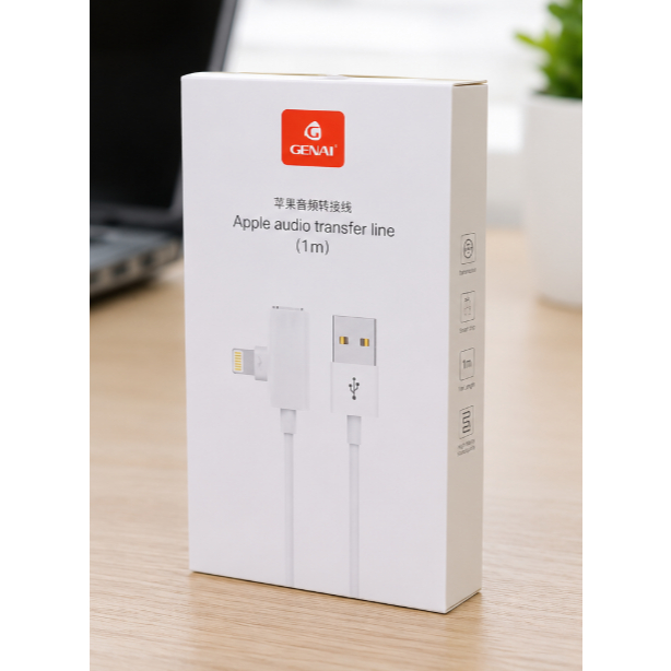 Cabo Apple Audio Transfer Line P2 e Lightning