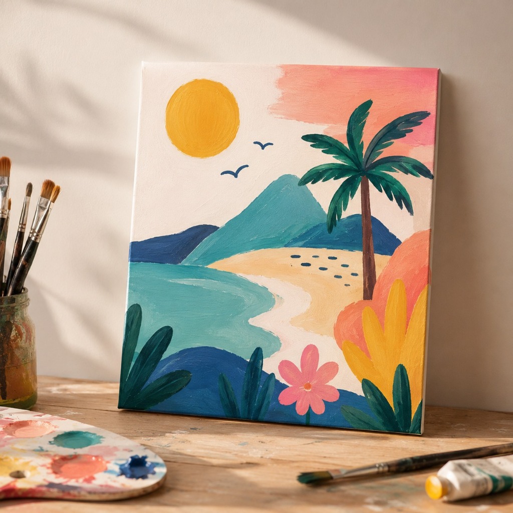 Tela Fina Para Pintura 100% Algodão – Conjunto Com 2 Unidades