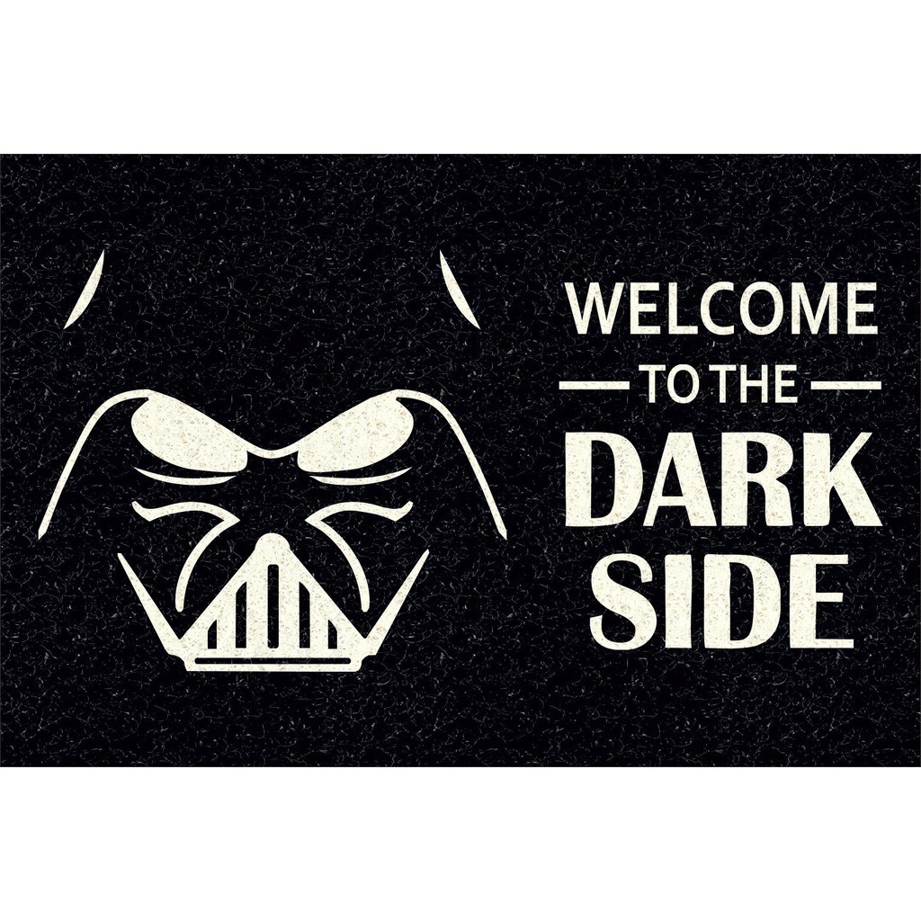 Tapete Capacho Welcome To The Dark Side 60x40