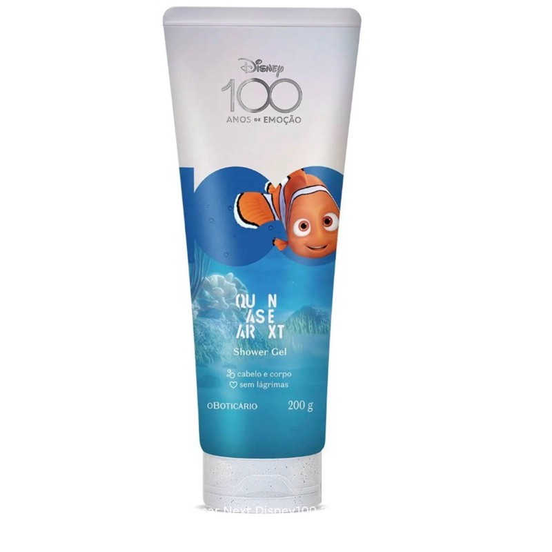 Shower Gel Quasar Next Disney100 200g boticario vencimento 07/2026