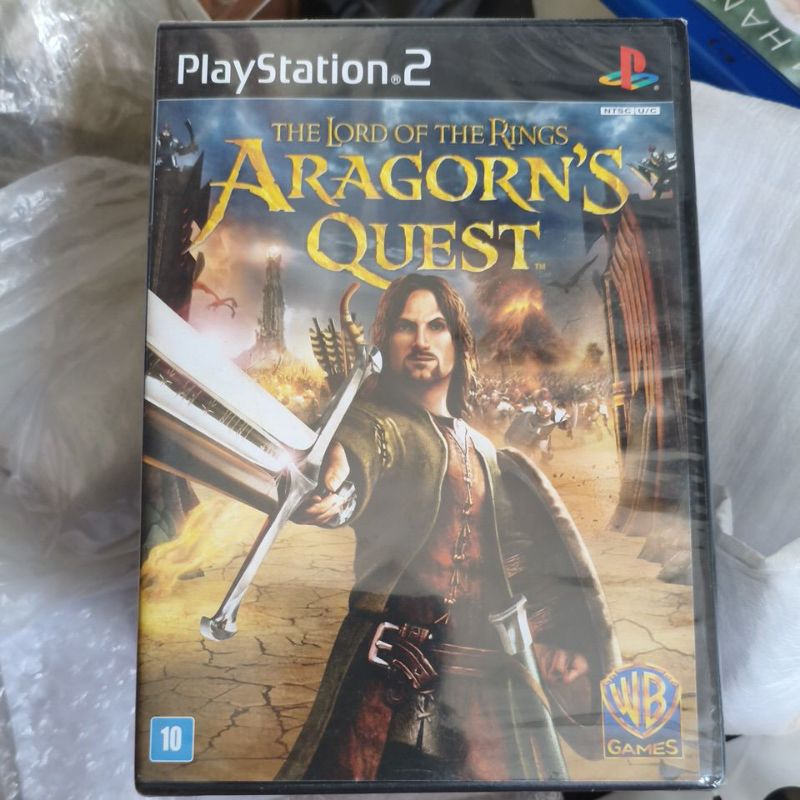 Jogo The Lord of The Rings Aragorn's Quest LACRADO ORIGINAL PS2 Playstation 2