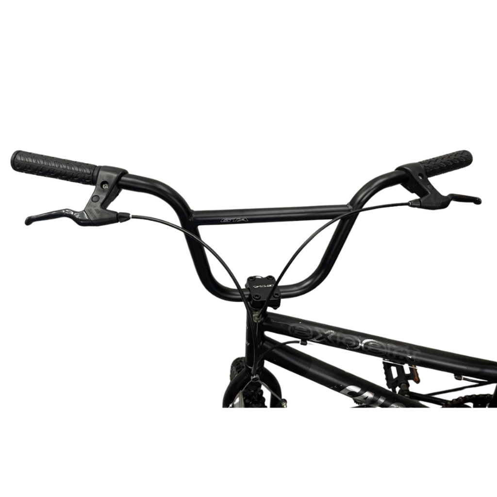 Guidão Bmx Gta Alto+ Mesa 21.1 Standard 4 Parafusos Cross cor Preto