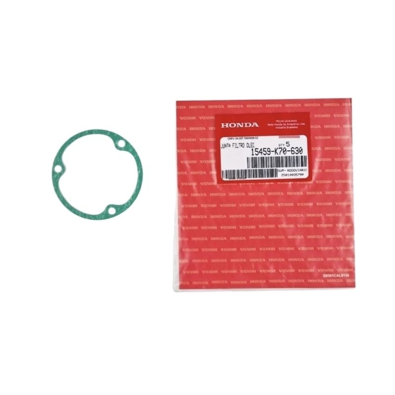 Junta Centrífuga Rotor Filtro Oleo Cg Titan 125 150 160 Nxr Bros Marca Original Honda Fan 125 150 160 ES KS Start Sport