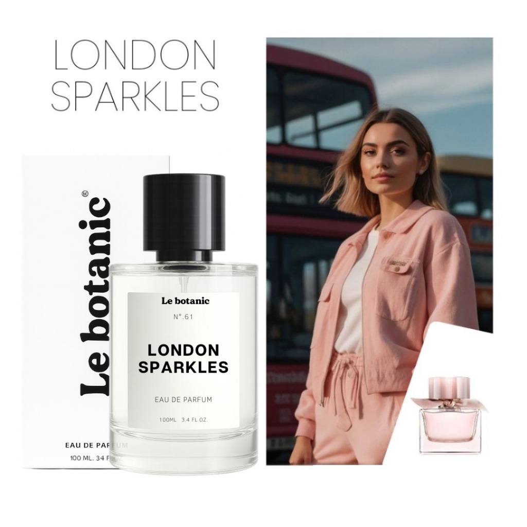 Perfume London Sparkles - Le botanic - 30 ML - Travel Size - Alta Fixação