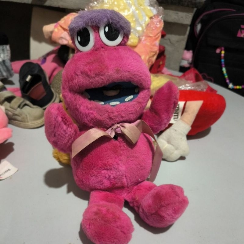 boneco melocoton em perfeito estado e creme dos anos 90