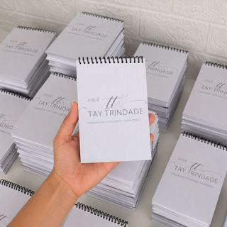 10 / 20 / 30/ 40 / 50 Bloquinhos personalizados com sua logo ou arte mimo cliente bloco personalizado com sua logo 10x15