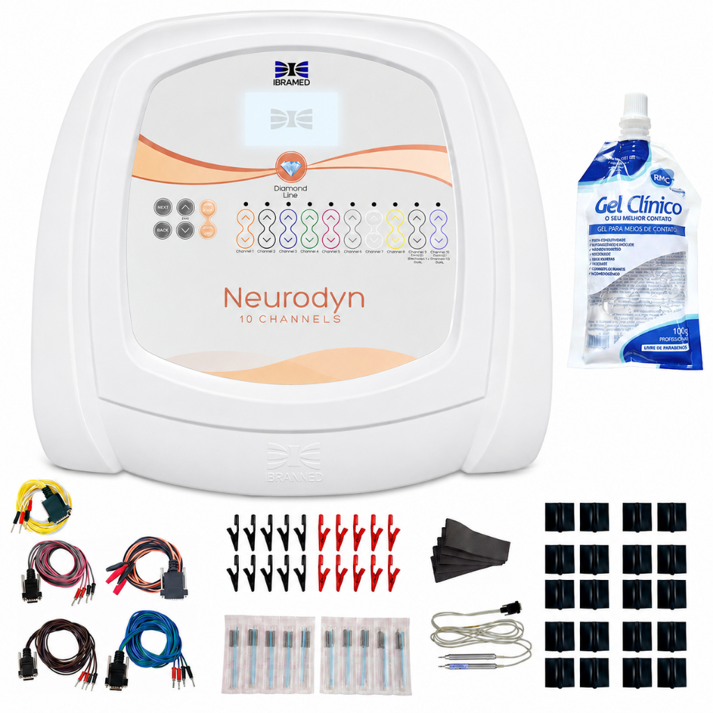 Neurodyn 10 Canais Aparelho de Corrente Aussie Russa - IBramed
