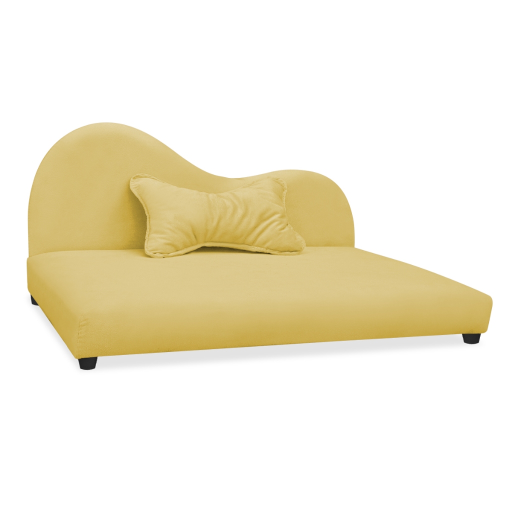 Cama Divã Pet Luxo Conforto, Elegância e Bem Estar para seu Pet Mini Sofá Glamour
