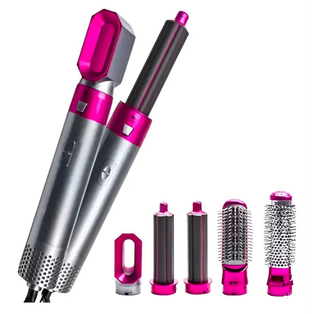 Escova Secadora Modeladora 5 em 1 1000w Profissional Cabelos