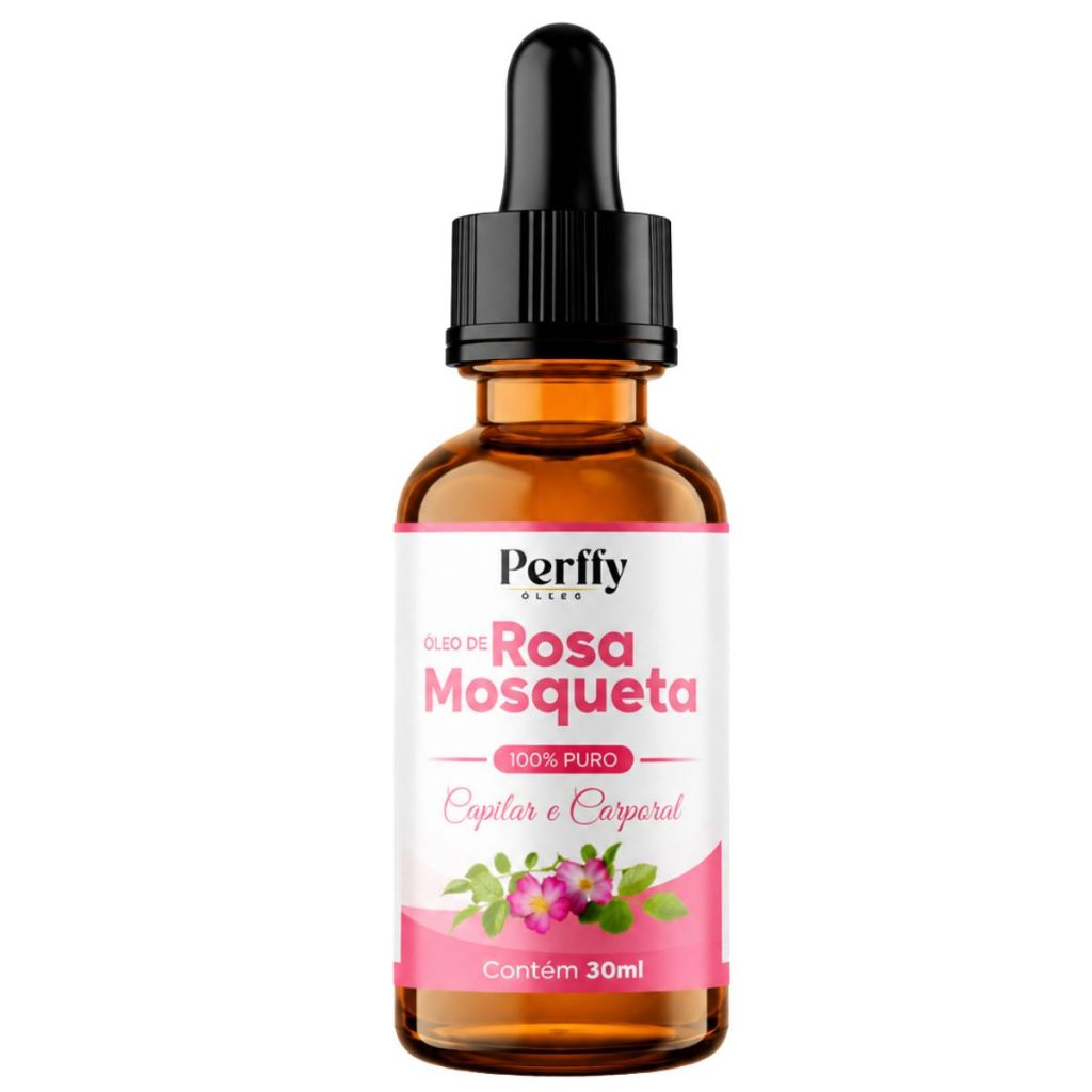 Óleo de Rosa Mosqueta 30ml Vegetal 100% Puro - Essential Pure